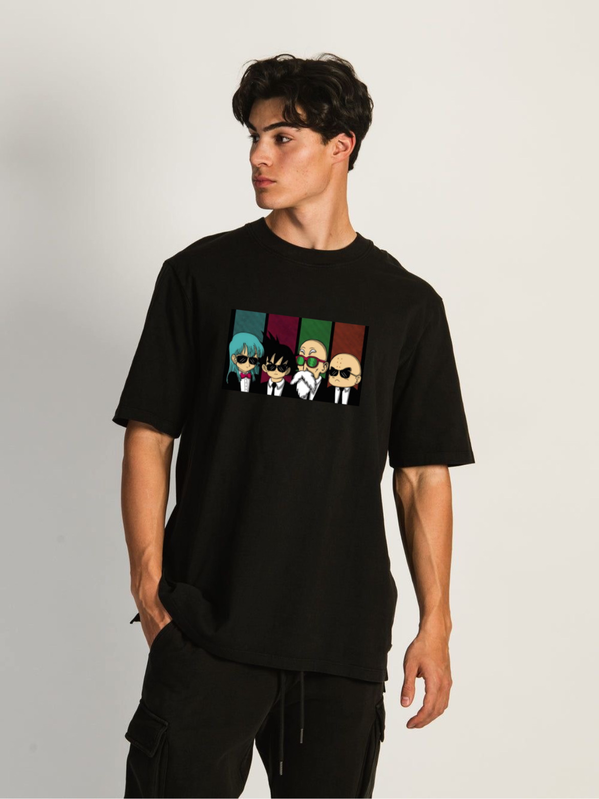 Anime Style Dragon Ball Oversized T-shirt