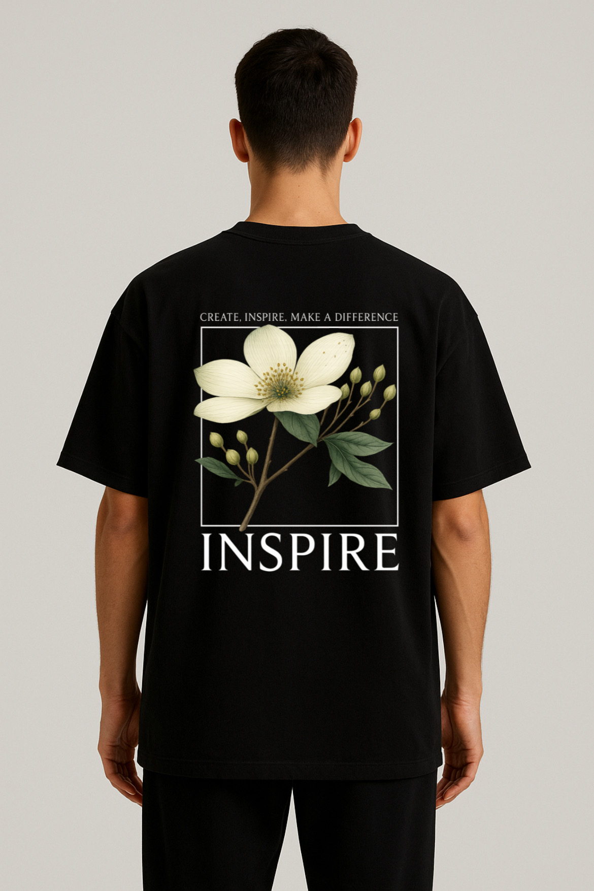 Beautiful Inspire Design Oversized T-shirt - Image 12