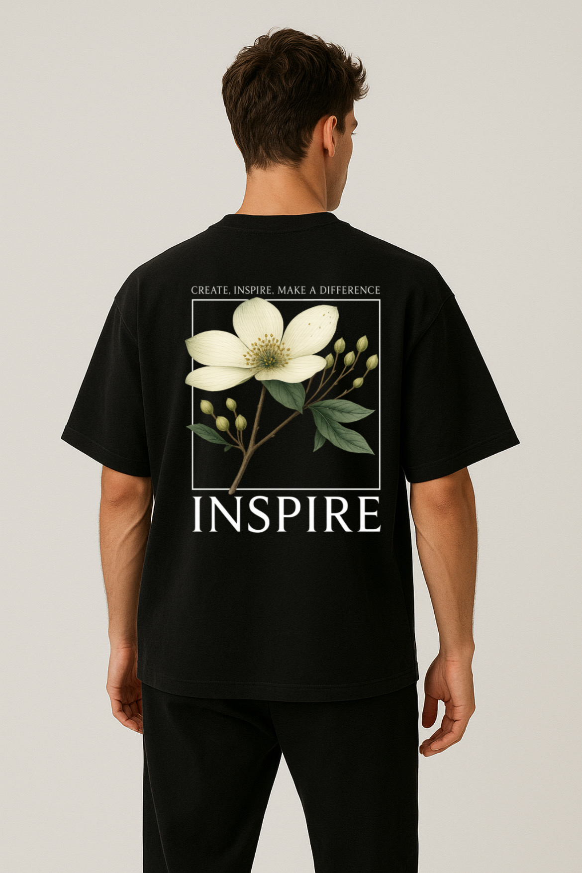 Beautiful Inspire Design Oversized T-shirt - Image 10