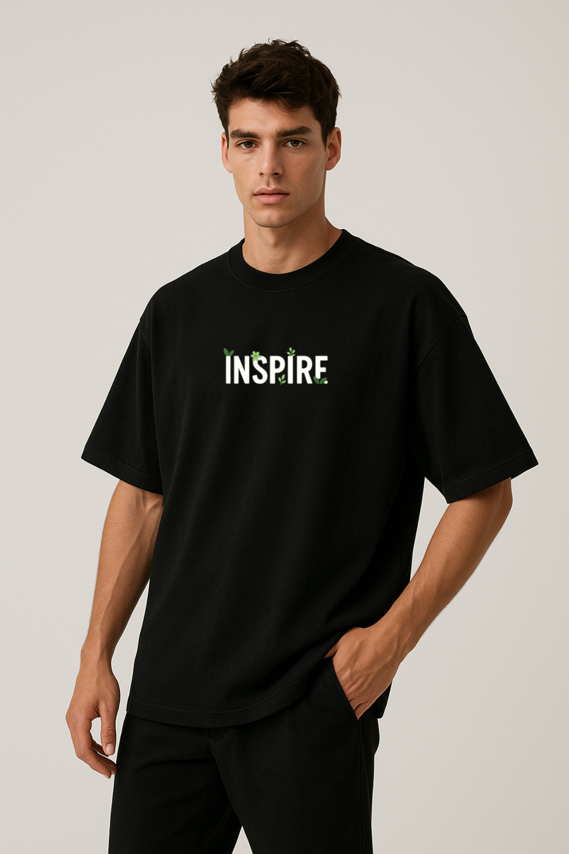 Beautiful Inspire Design Oversized T-shirt - Image 11