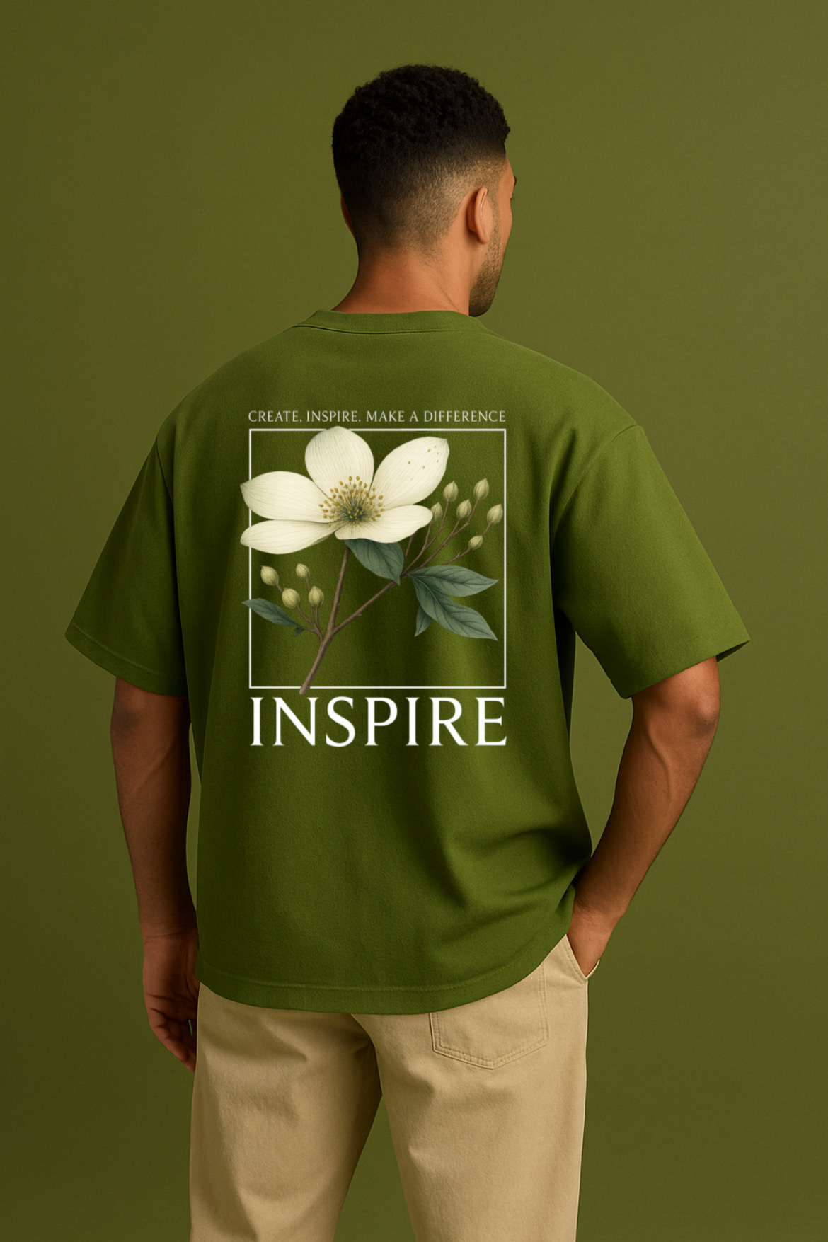 Beautiful Inspire Design Oversized T-shirt