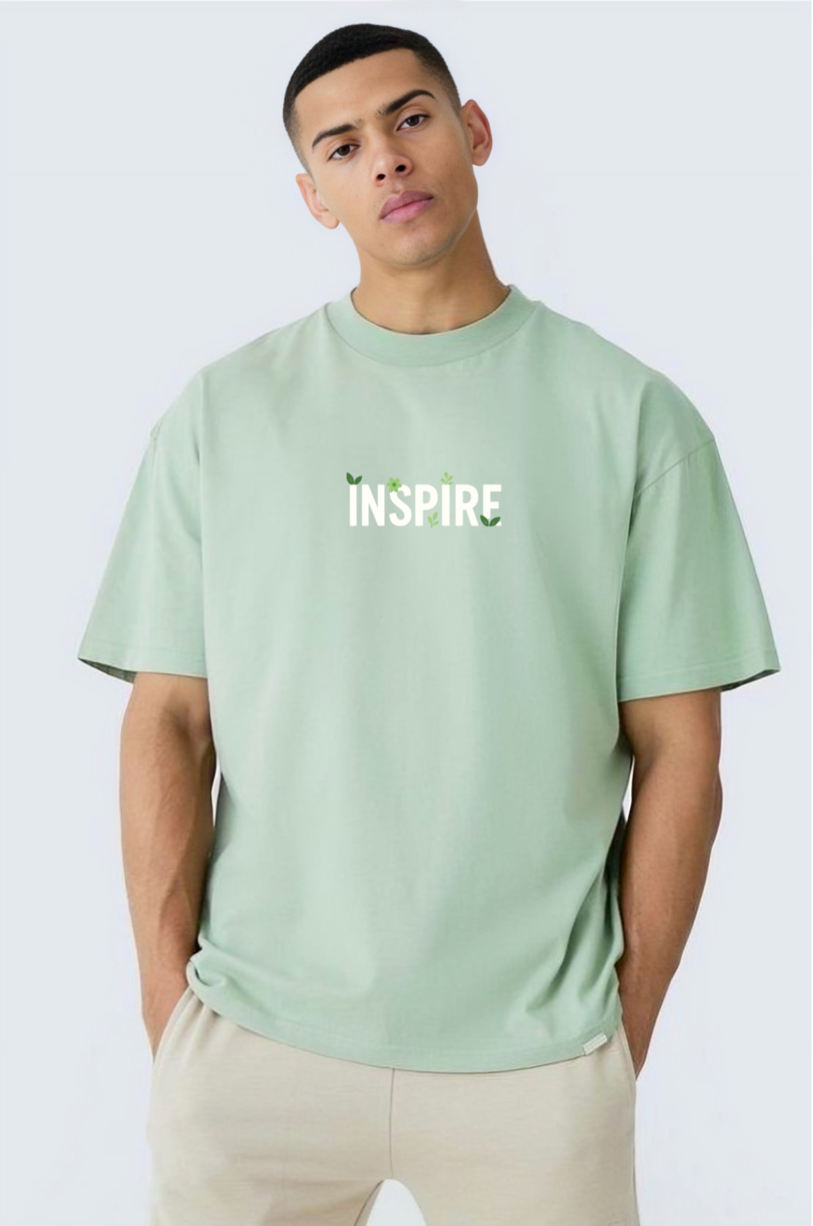Beautiful Inspire Design Oversized T-shirt - Image 7