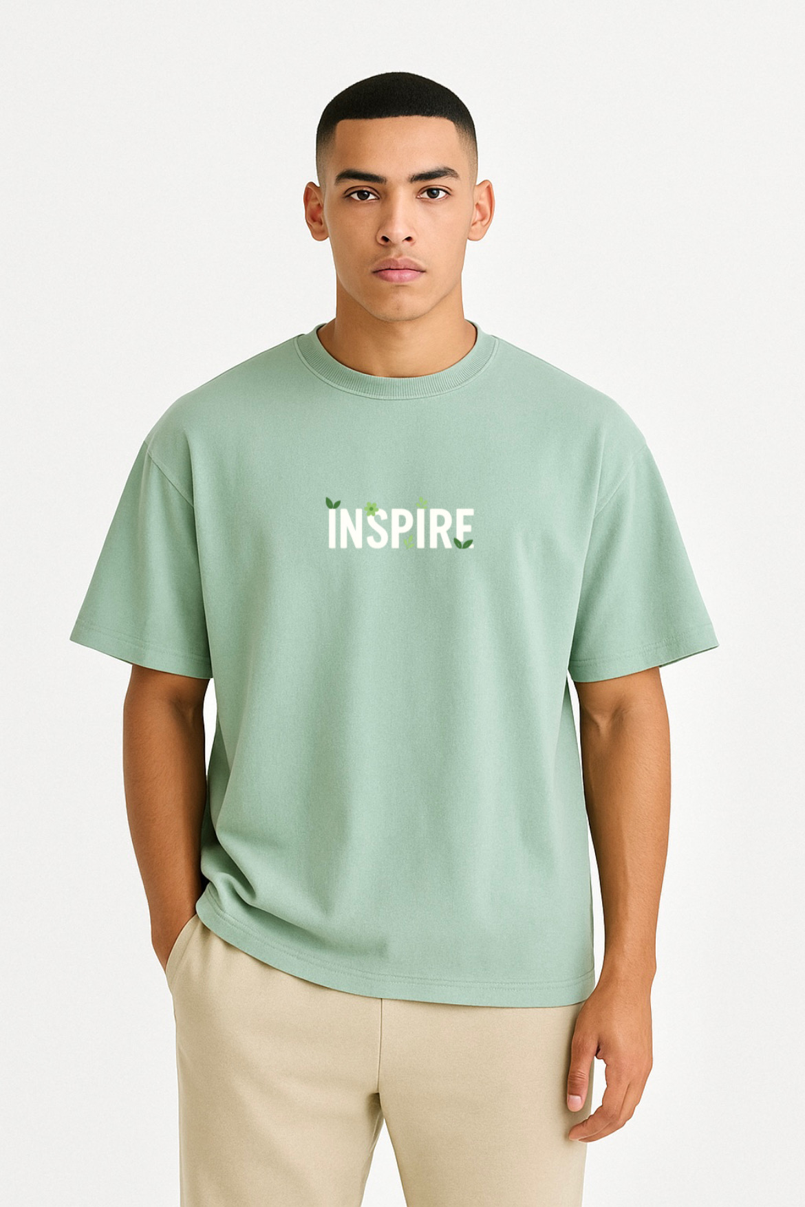 Beautiful Inspire Design Oversized T-shirt - Image 9