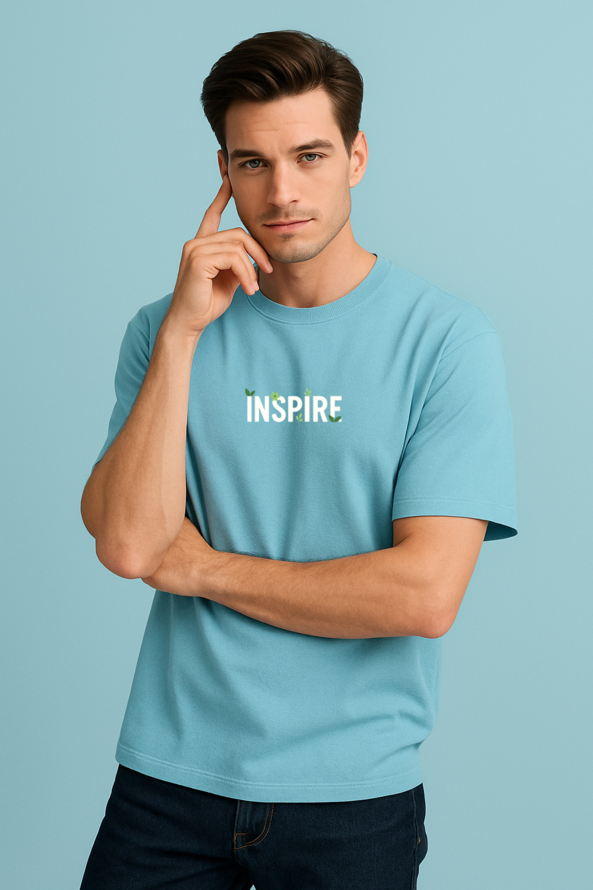 Beautiful Inspire Design Oversized T-shirt - Image 15