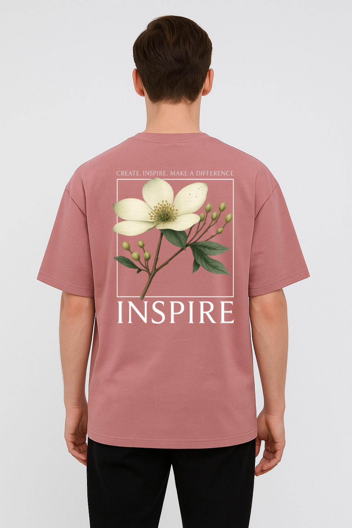 Beautiful Inspire Design Oversized T-shirt - Image 25
