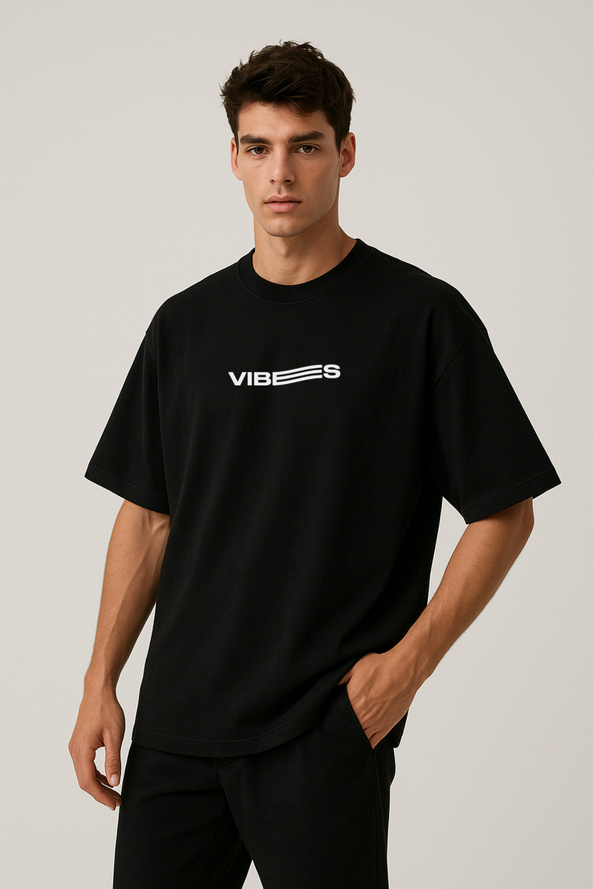 Labuan Bajo Graphic Design Oversized T-shirt - Image 28