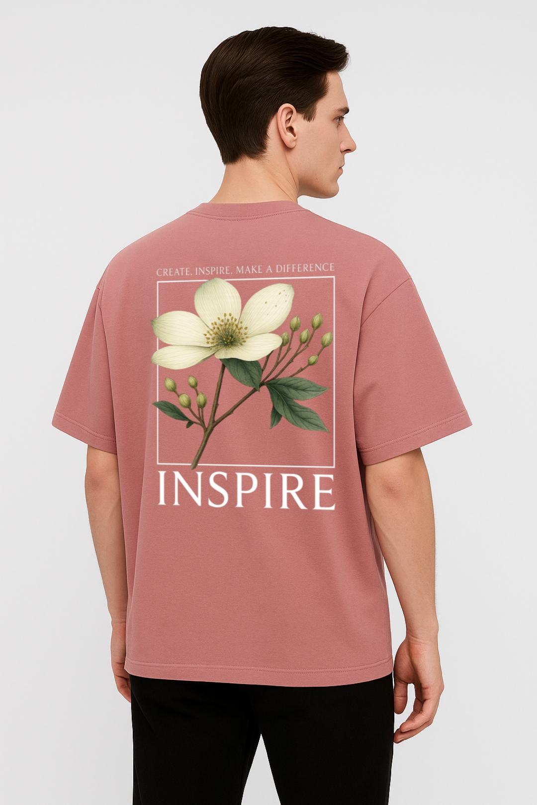 Beautiful Inspire Design Oversized T-shirt - Image 23