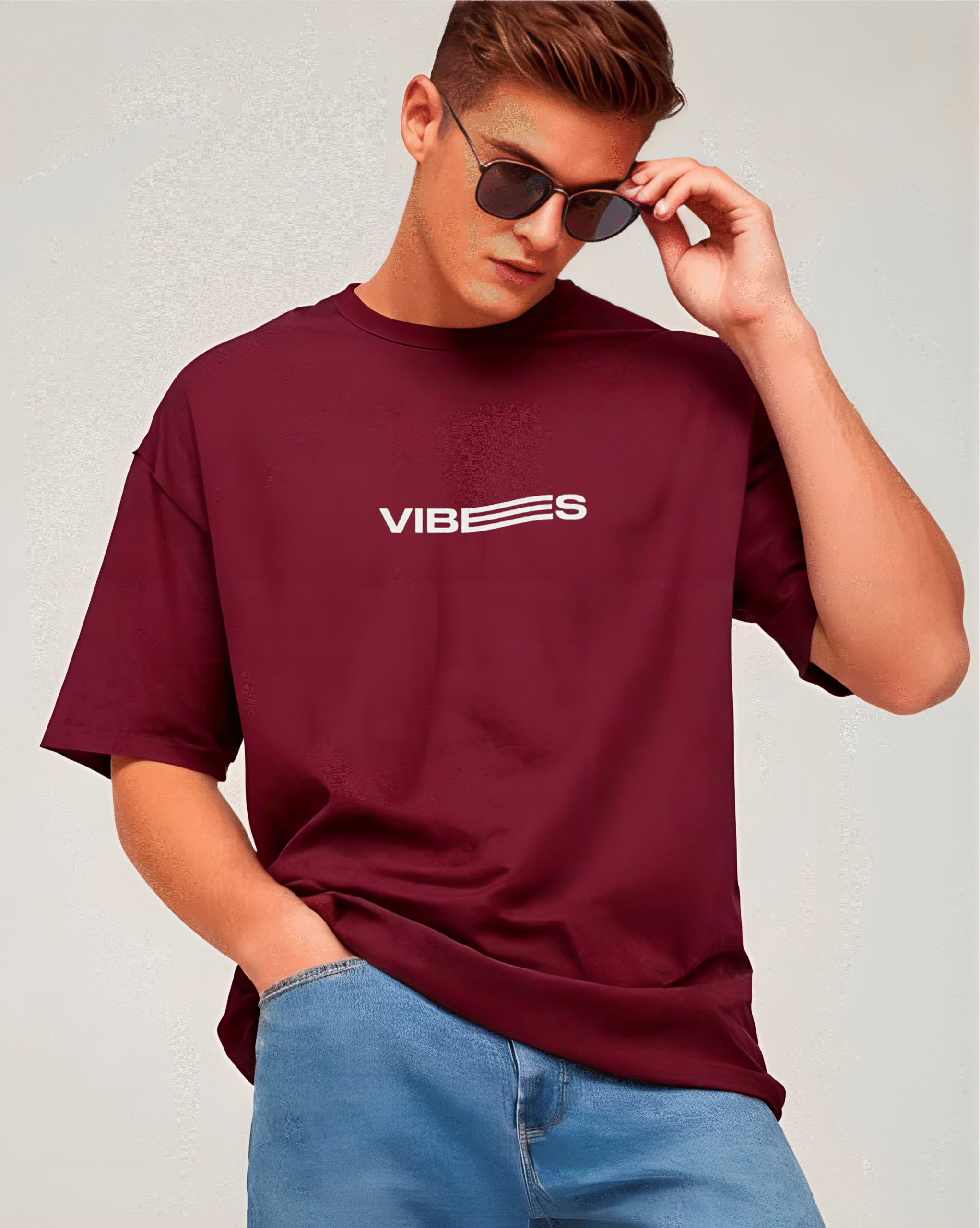 Labuan Bajo Graphic Design Oversized T-shirt - Image 19