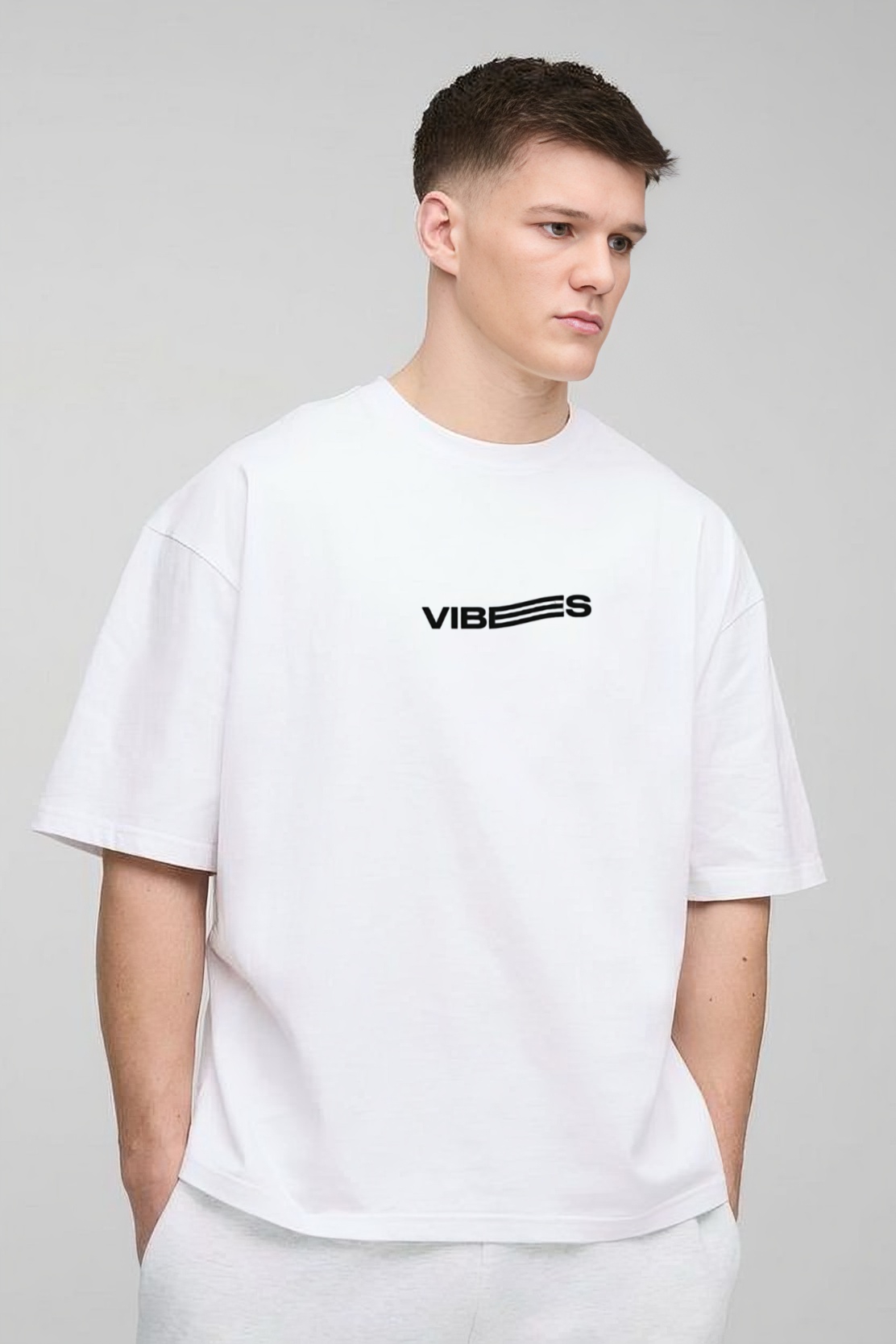 Labuan Bajo Graphic Design Oversized T-shirt - Image 13