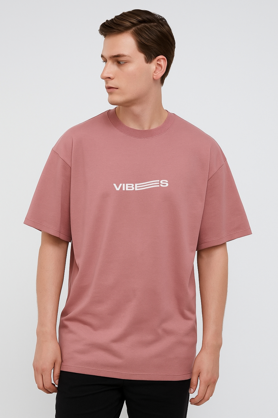 Labuan Bajo Graphic Design Oversized T-shirt - Image 9