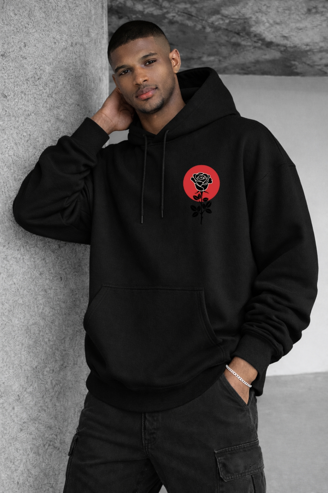 Aesthetic Woman Designed Oversized Hoodie - Image 9