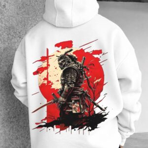 Japanese Samurai Designed Oversized Hoodie