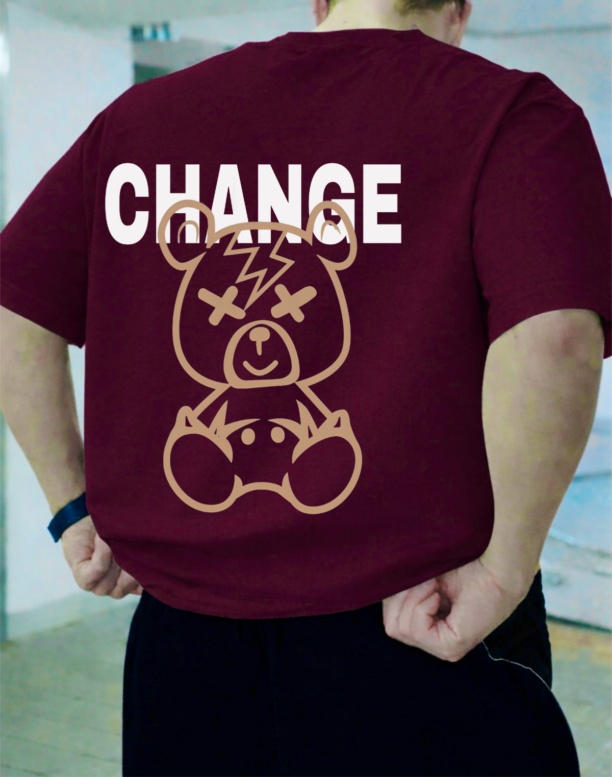 Bear Change Designed Oversized Oversized Articles