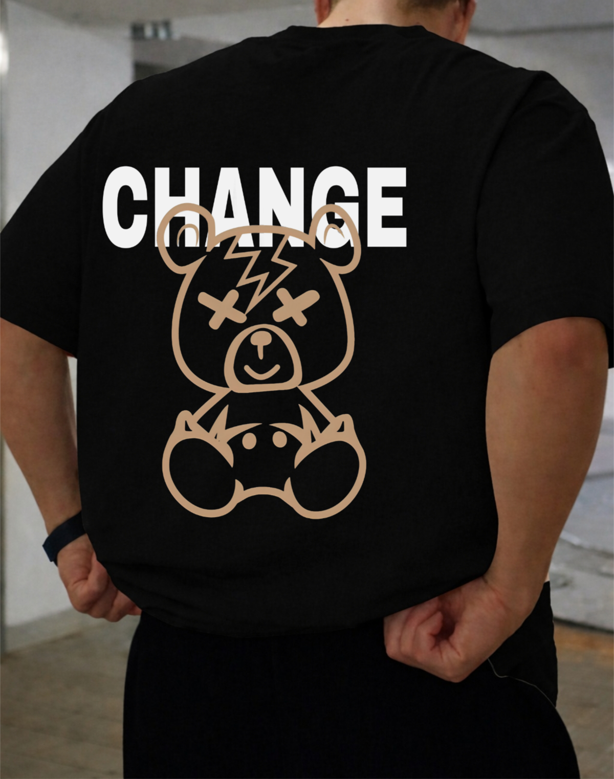 Bear Change Designed Oversized Oversized Articles - Image 4
