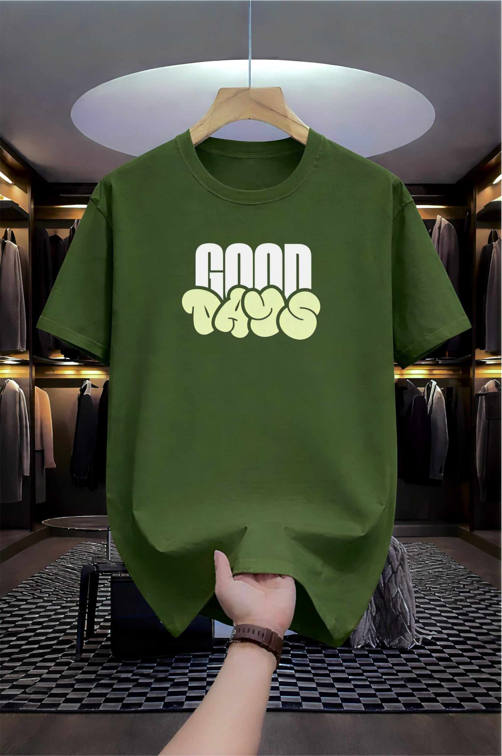 Good Days Graphic Designed Oversized Articles